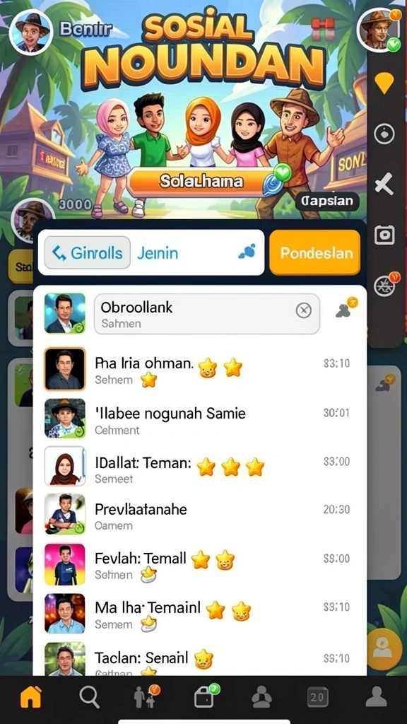 55rt - Karakter yang dapat dipilih dengan kemampuan unik.