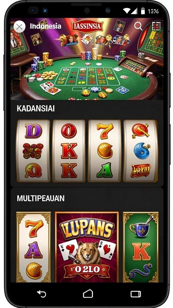 jamin777 - Tampilan antarmuka yang ramah pengguna.